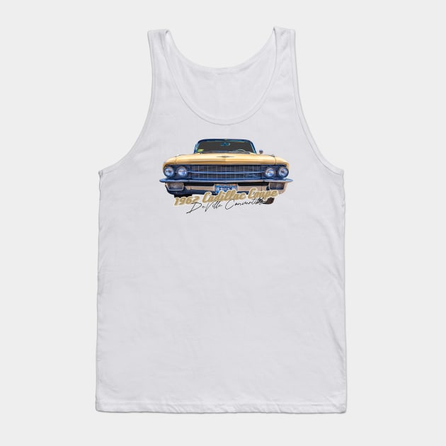 1962 Cadillac Coupe de Ville Convertible Tank Top by Gestalt Imagery